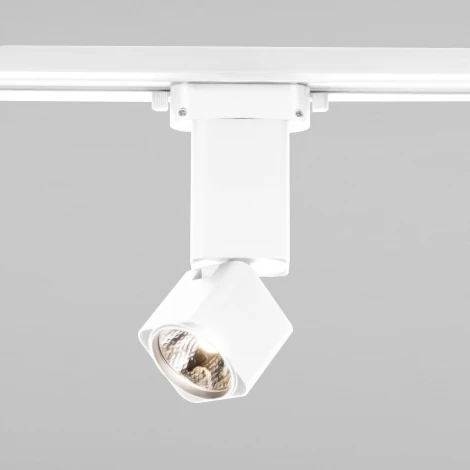 Трековый светильник Elektrostandard Cubus 85516/01 белый матовый 10W 4200K однофазный (LED, 220V)