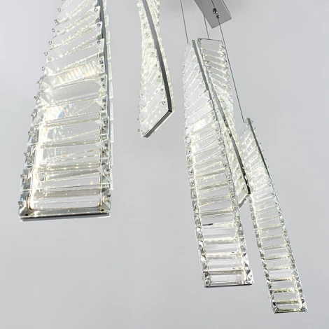 Подвесной светильник светодиодный хрустальный Modelux MODESTYLE MS.88910.5 CR