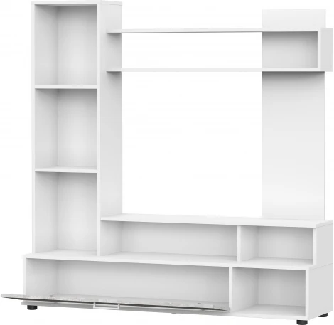 Гостиная SV Мебель МГС 9 Цемент светлый,Белый