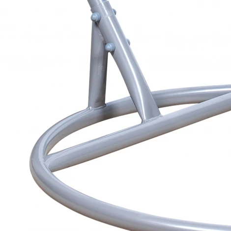 Подвесное кресло LESET БАЛИ 2500000069970 Сталь,Ротанг, Полиэстер, Бирюзовый, Серый