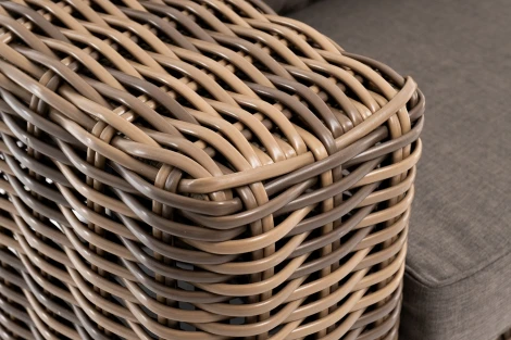 "Палермо" диван из искусственного ротанга трехместный, цвет соломенный 4SIS арт.УТ-00006742