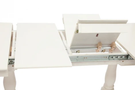 Стол раскладной Siena ( SA-T6EX2L ) ivory white (слоновая кость 2-5) (дерево гевея/мдф)