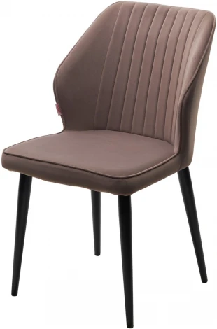 Стул SEATTLE 505-5 Тауп, без пальчиковый"/ черный каркас М-City"