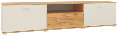 ТВ-тумба Woodville Кассандра дуб крафт золотой / кашемир 559219