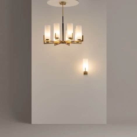 Потолочная люстра на штанге Maytoni Fortano MOD089PL-08BS (220V)