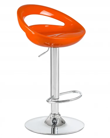 Набор 2 шт Стул барный DOBRIN DISCO (оранжевый)