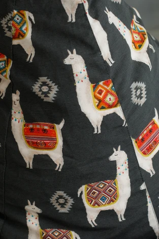 Кресло мешок Dreambag Груша Ламы Серое (2XL, Классический) 5024731