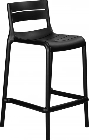 Стул полубарный DOBRIN NESSA (черный (B-03))