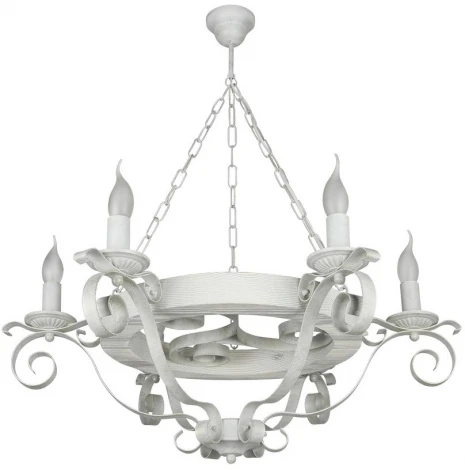 Подвесная люстра Тарьсма Трискелия-6 (220V, на цепи, свеча)