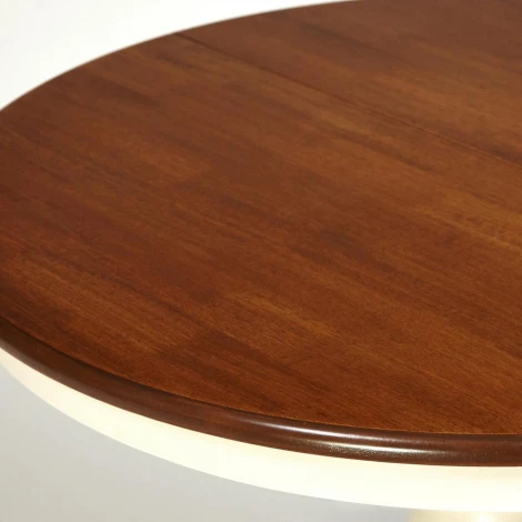 Стол NAVARRESE (mod. E-R36R+12AV NMO-2A) rustic oak (дуб) (дерево гевея/мдф)