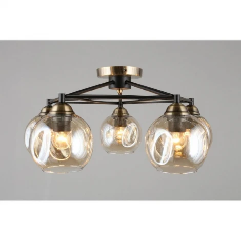 Потолочная люстра Omnilux 935 OML-93507-05 (220V, шарики)
