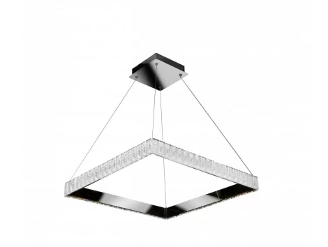 Подвесной светильник iLedex Crystal ice MD7212-44B CR (220V, пульт управления, на тросе, кольцо)