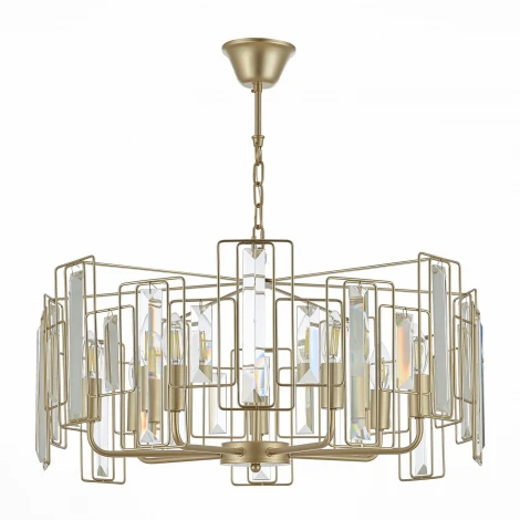 Подвесная люстра Evoluce Giano SLE103403-07 (220V, на цепи, круглые)