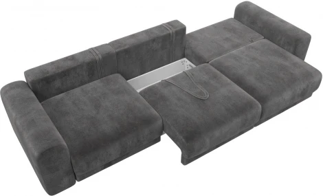 Диван прямой Лига-056 НПБ Лонг Лига Диванов (Велюр) арт.129138