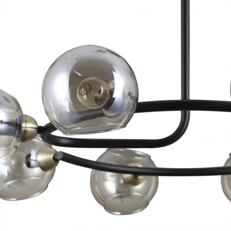 Потолочная люстра Seven Fires Griante SF4017/8C-MBK-AB