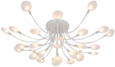 Потолочная люстра на штанге F-Promo Skein 4198-28C (220V, лепестки)