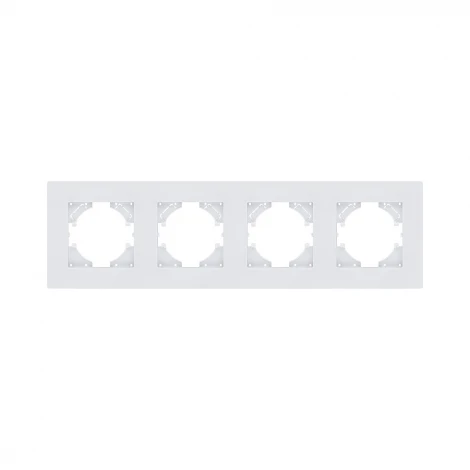 Рамка 4-постовая белый Kollinger Aspekt AT4WH