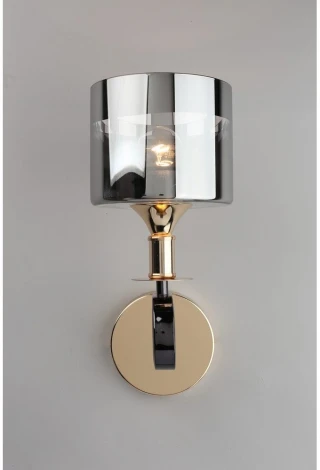 Бра Omnilux Ausonia OML-68701-01 (220V, хрусталь, круглые)