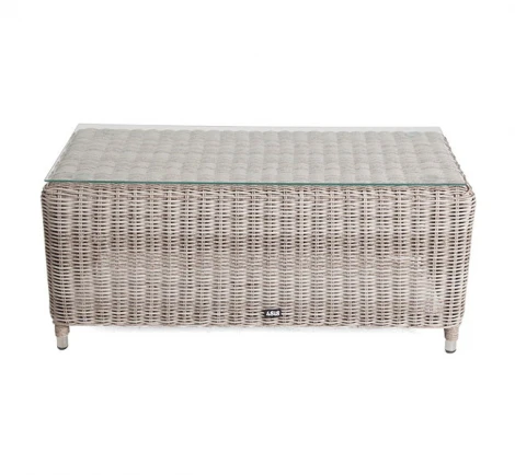 Столик журнальный из искусственного ротанга, цвет бежевый 4SIS Кон Панна YH-S4517W-1 beige