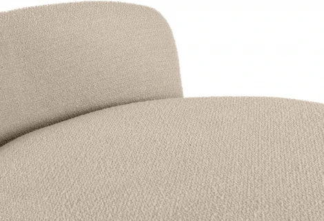 Кушетка Fabro ОГОГО (арт.863532), (Ткань,Букле/Бежевый)