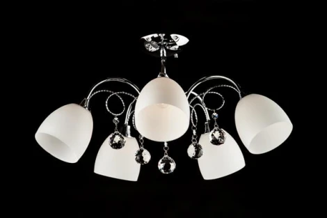 Потолочная люстра Eurosvet 22415 22415/5 хром