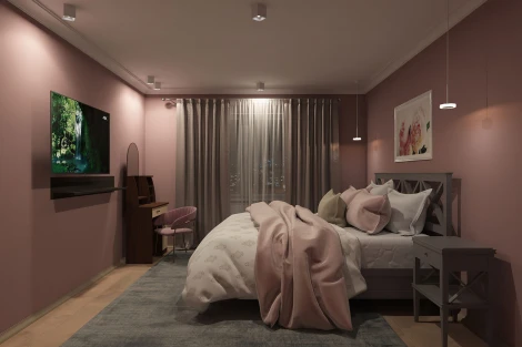 Накладной точечный светильник Denkirs DK3030-WH (220V, куб)