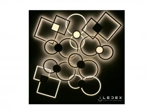 Настенно-потолочный светильник iLedex Galaxy X046124 24W 3000K WH (220V, кольцо)