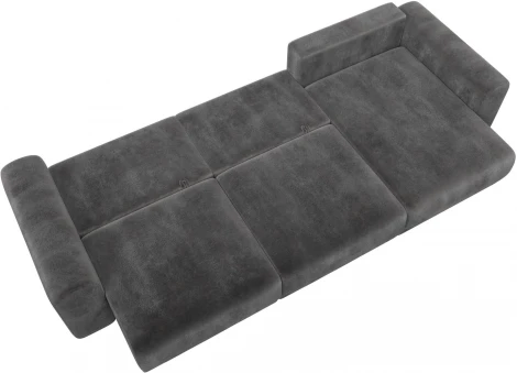 Диван угловой Лига-056 НПБ Лонг угол универсальный Лига Диванов (Велюр) арт.129166