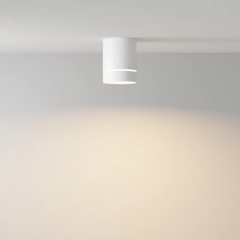 Накладной потолочный светильник Orlo 3000K 1x9Вт 120° LED Maytoni Technical C085CL-9W3K-W (220V, круглые)