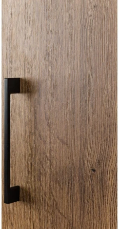 Шкаф 1-дв. Loft_Дуб табак (без полок)  R-Home арт.4009292h_Табак