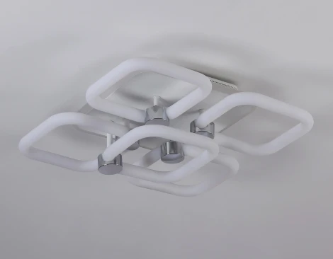 Потолочная светодиодная люстра RGB Ambrella Acrylica FA3861 (220V, пульт управления)