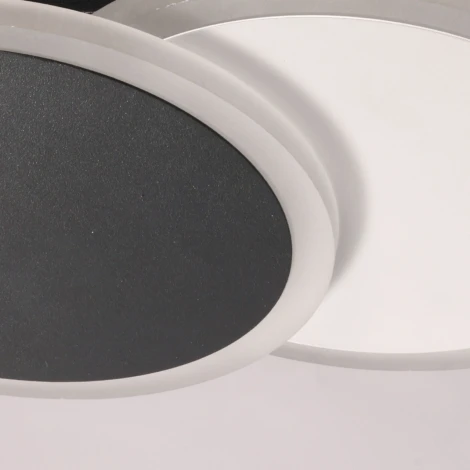 Настенно-потолочный светильник со спотом DeMarkt Драйв 377013604 (LED, 220V, пульт управления)