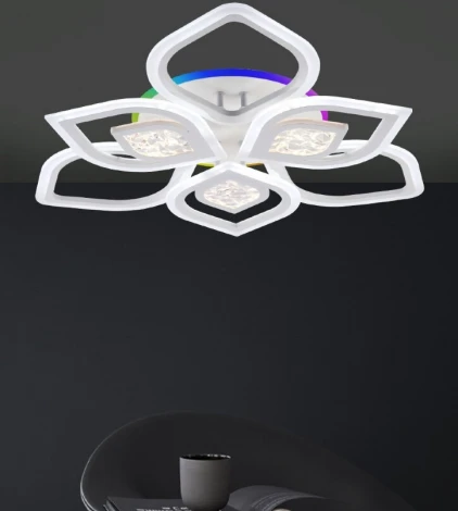 Потолочная люстра Seven Fires Dzhena SF5050/10C-WT-RGB