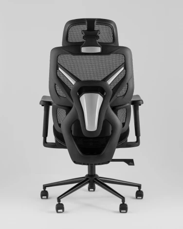 Кресло офисное TopChairs Structo черная сетка Stool Group УТ000042055