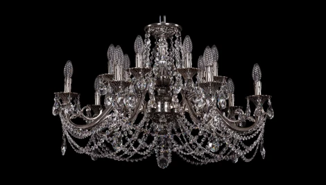 Подвесная люстра Bohemia 1703 1703/14/320/C/NB