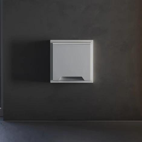 Накладка для розетки с заземлением защитными шторками и крышкой (серый) Voltum S70 VLS000816