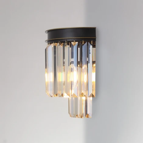 Настенный светильник каскадный Citilux Мартин CL332332 (220V, хрусталь)
