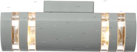 Настенный светильник уличный Arte Lamp Metro A8162AL-2GY (220V, IP44)