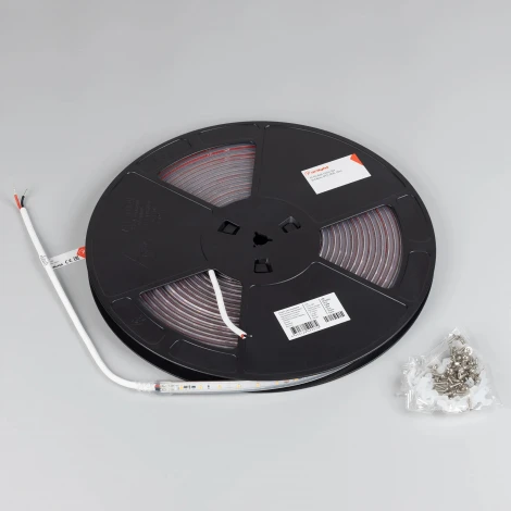 Светодиодная лента герметичная IC-PS-A60-10mm 24V Day4000 (4.8 W/m, IP67, 2835, 10m) (Arlight, стабилизированная) 050655