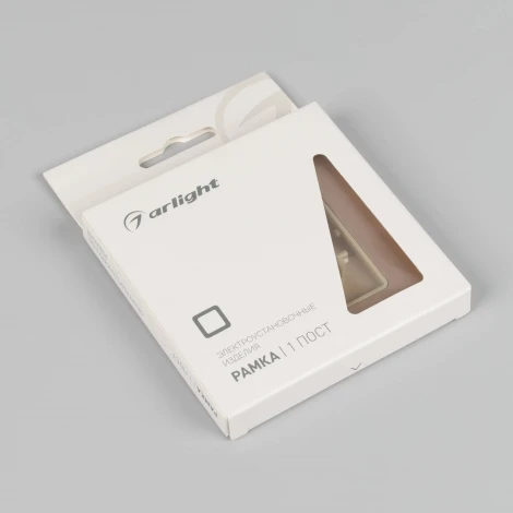 Рамка алюминиевая FRM-AKIRY-SFAL-1-GD (Arlight) 049686