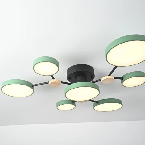 Потолочная люстра с пультом на штанге LED Lu Carte LC-11-1723