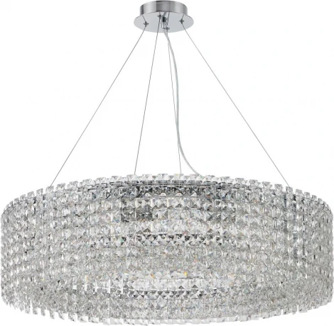 Подвесная люстра хрустальная Stilfort Delone 2179/09/12P (220V, на тросе)