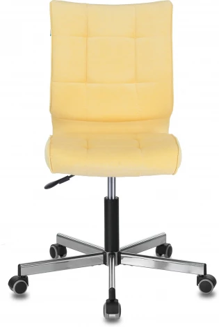 Кресло Бюрократ CH-330M/VELV74 желтый Velvet 74 крестовина металл Stool Group арт.УТ000003001