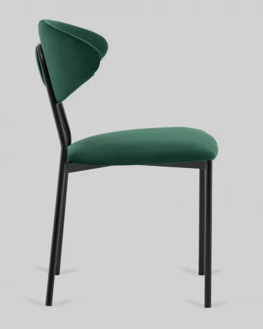 Стул обеденный Квинси велюр зеленый Stool Group арт.УТ000041638