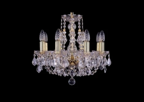 Подвесная люстра Bohemia 1406 1406/8/141/G/Leafs