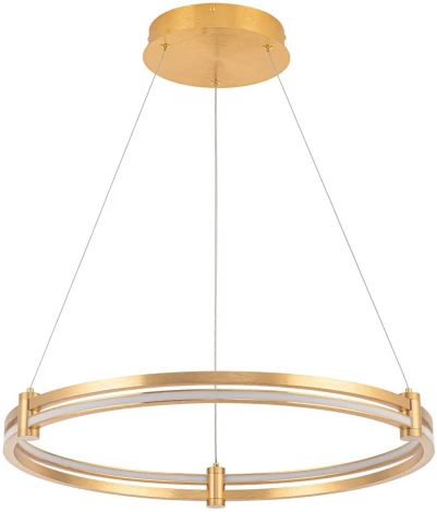 Подвесной светильник 4006/05/01P Stilfort (регулировка яркости, LED, 220V, пульт управления, на тросе, кольцо)