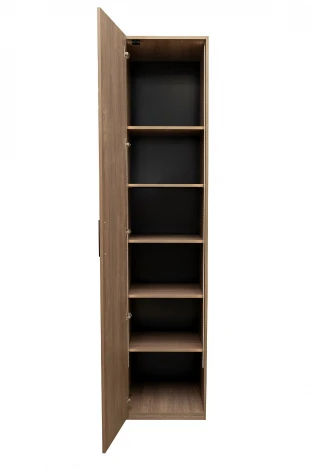 GD-10014/2-3 Шкаф Alto пенал c полками,цвет дуб Урбан Кофейный, фасад глухой 50*57*228.5см Garda Decor