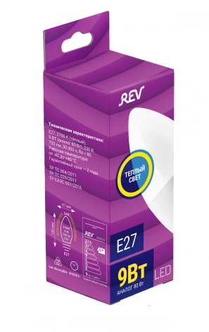 Лампочка светодиодная REV 32412 6
