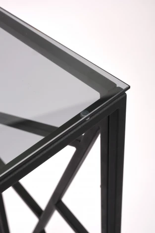 Консольный стол AllConsoles 1053-CB grey черный муар