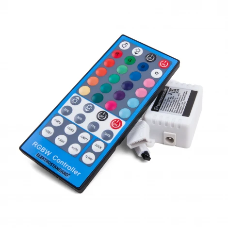 Контроллер для светодиодной ленты 5050+5050 24V 60Led 10W IP20 RGBW, 5050 14,4W RGBW с пультом LSC 021 Elektrostandard